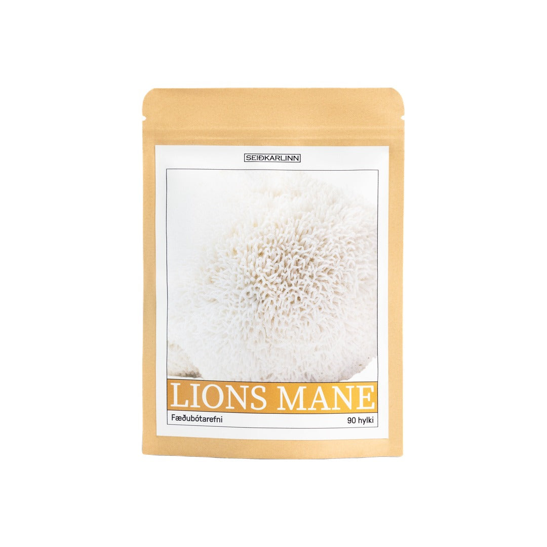 Lions Mane 90 hylki - framhlið