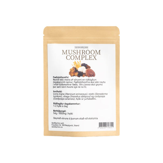 Mushroom Complex 90 hylki - bakhlið
