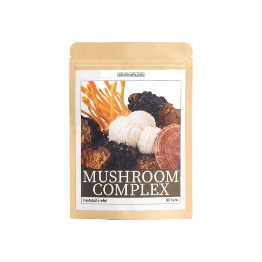 Mushroom Complex 90 hylki - framhlið