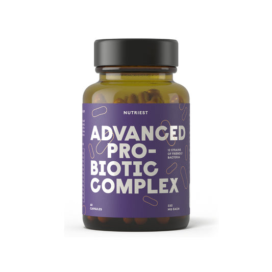 Nutriest Advanced Probiotic mjólkursýrugerlar 60 hylki