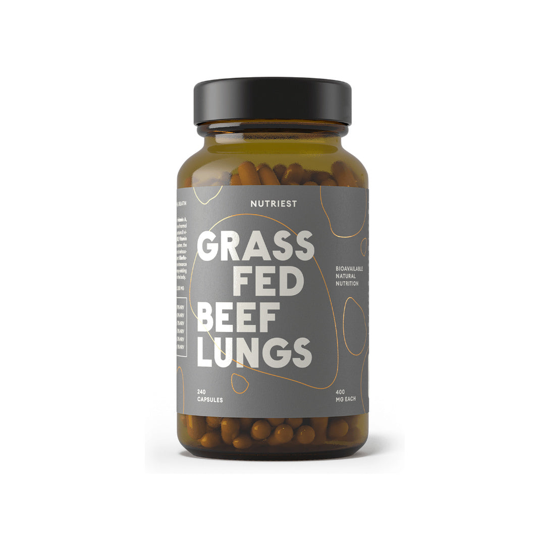 Nutriest Beef Lung naut lungahylki 240 stk