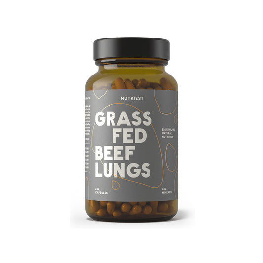 Nutriest Beef Lung naut lungahylki 240 stk