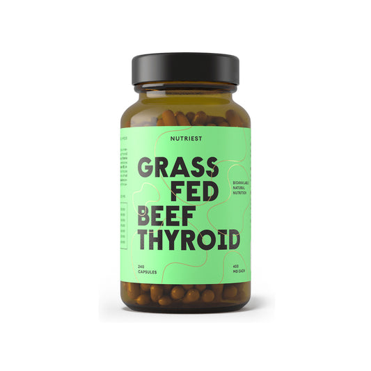 Nutriest Beef Thyroid skjaldkirtilshylki 240 stk