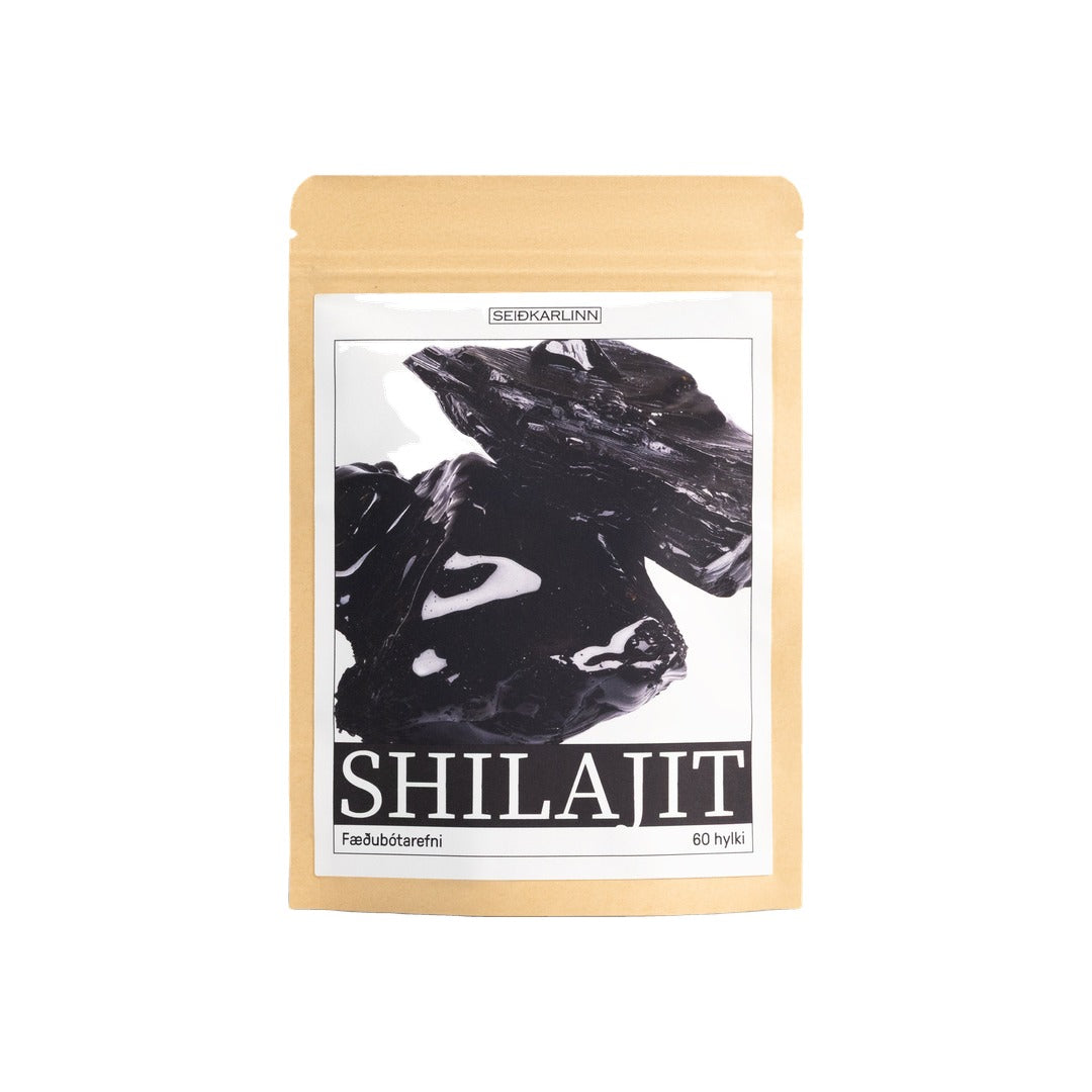 Shilajit 60 hylki - framhlið
