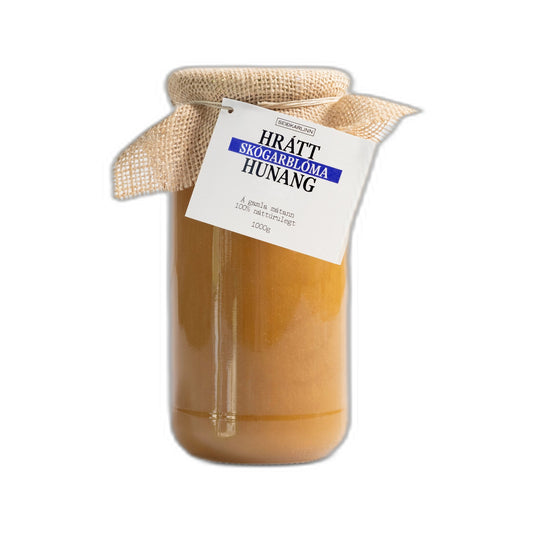 Hrátt Skógarblóma Hunang 1kg