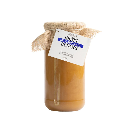 Hrátt Skógarblóma Hunang 1kg