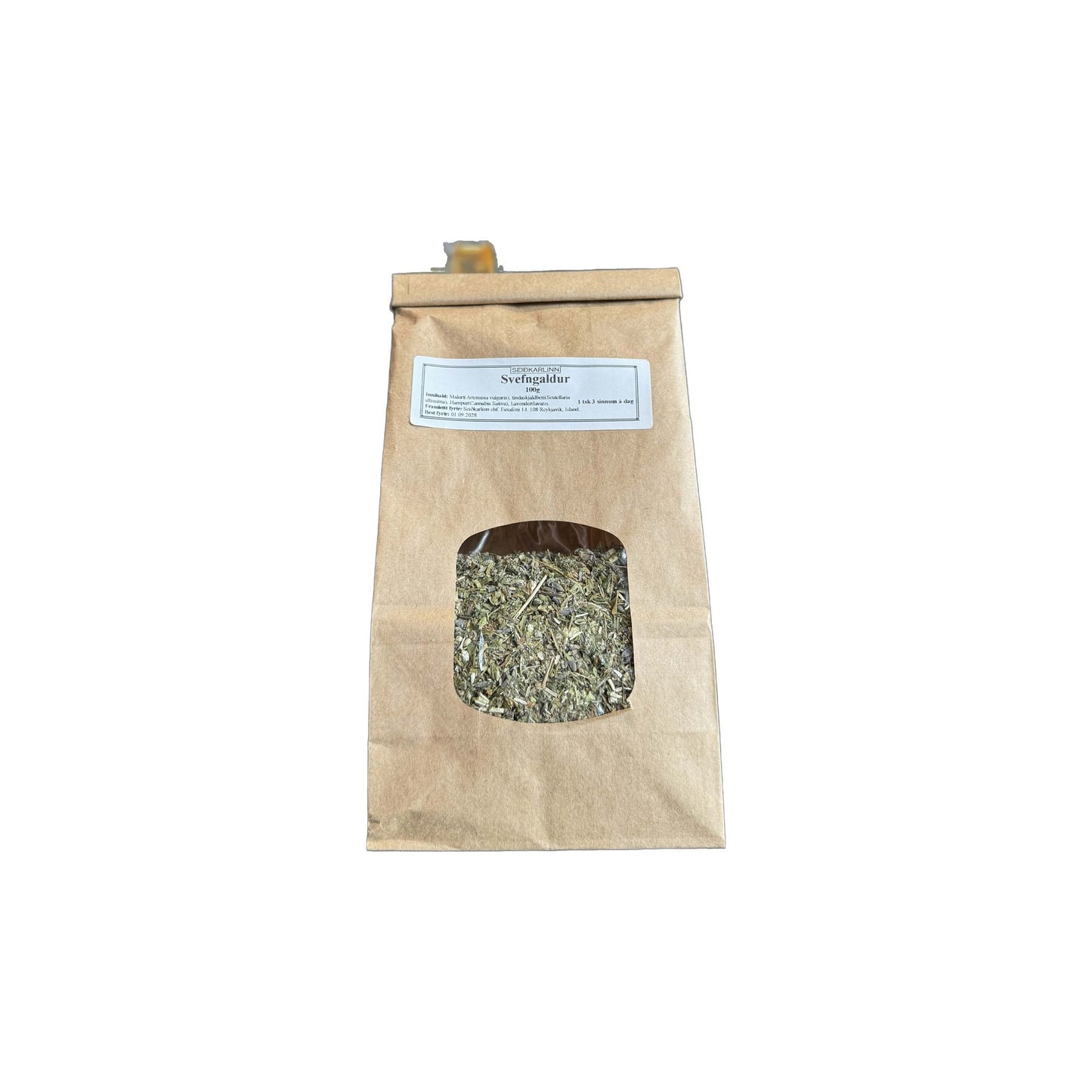 Svefngaldur jurtate 100g Seiðkarlinn
