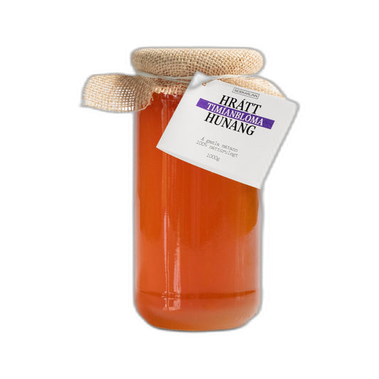Hrátt Tímíanblóma Hunang 1kg